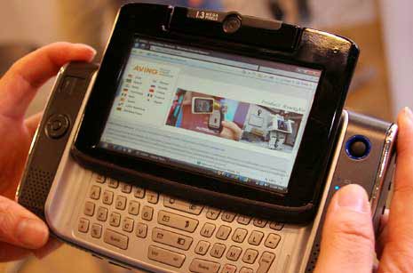 UMPC kinyitva
